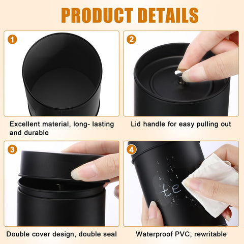 Tanlade erasable chalk marker with waterproof labels for labeling.