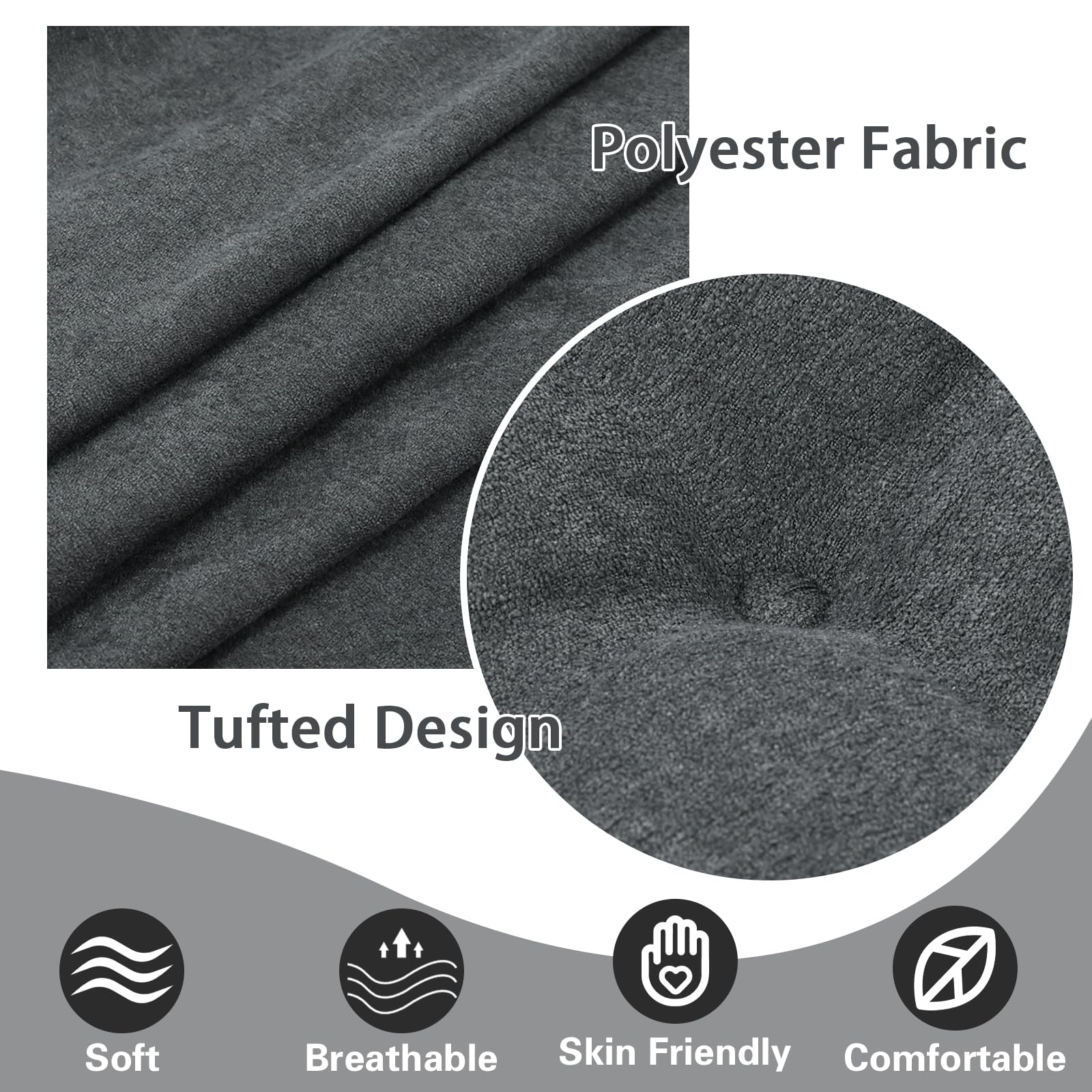 TANYOO extended-use comfort cushion for long sofa sessions