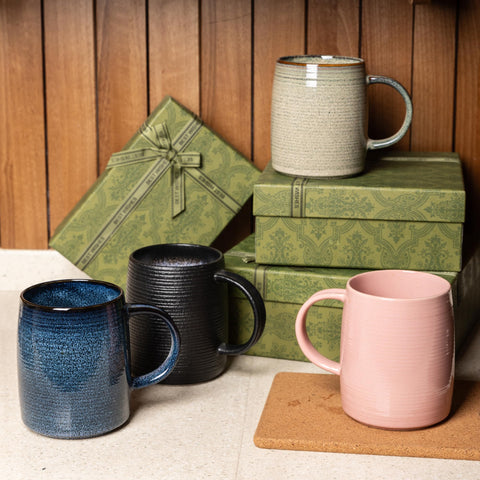 TaoTaojarvie gray glaze mug adds modern elegance to tableware.