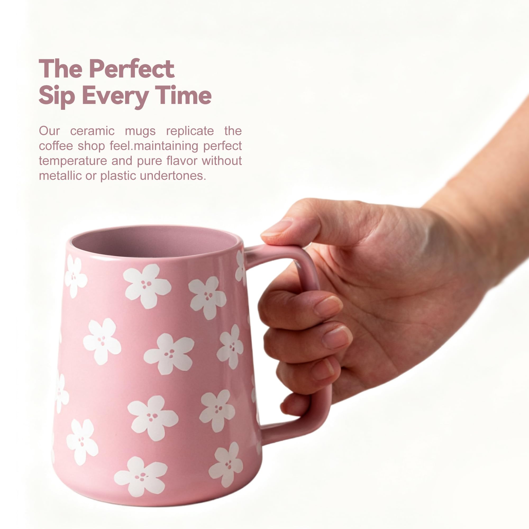 TaoTaojarvie mug with a large handle for easy grip