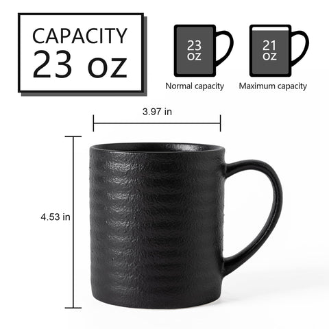 TaoTaojarvie mug with large handle for comfortable grip and easy lifting
