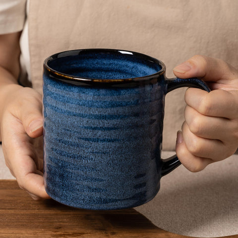 TaoTaojarvie wide bottom design mug provides stable base and even heat distribution