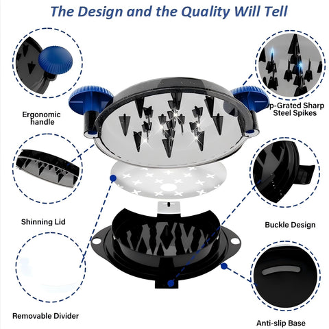 TAREG Twist Pro wall-mount holes shown for easy storage.