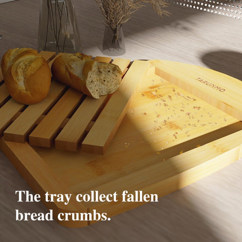 Tarunmo easy-clean bamboo board cleans by hand or dishwasher