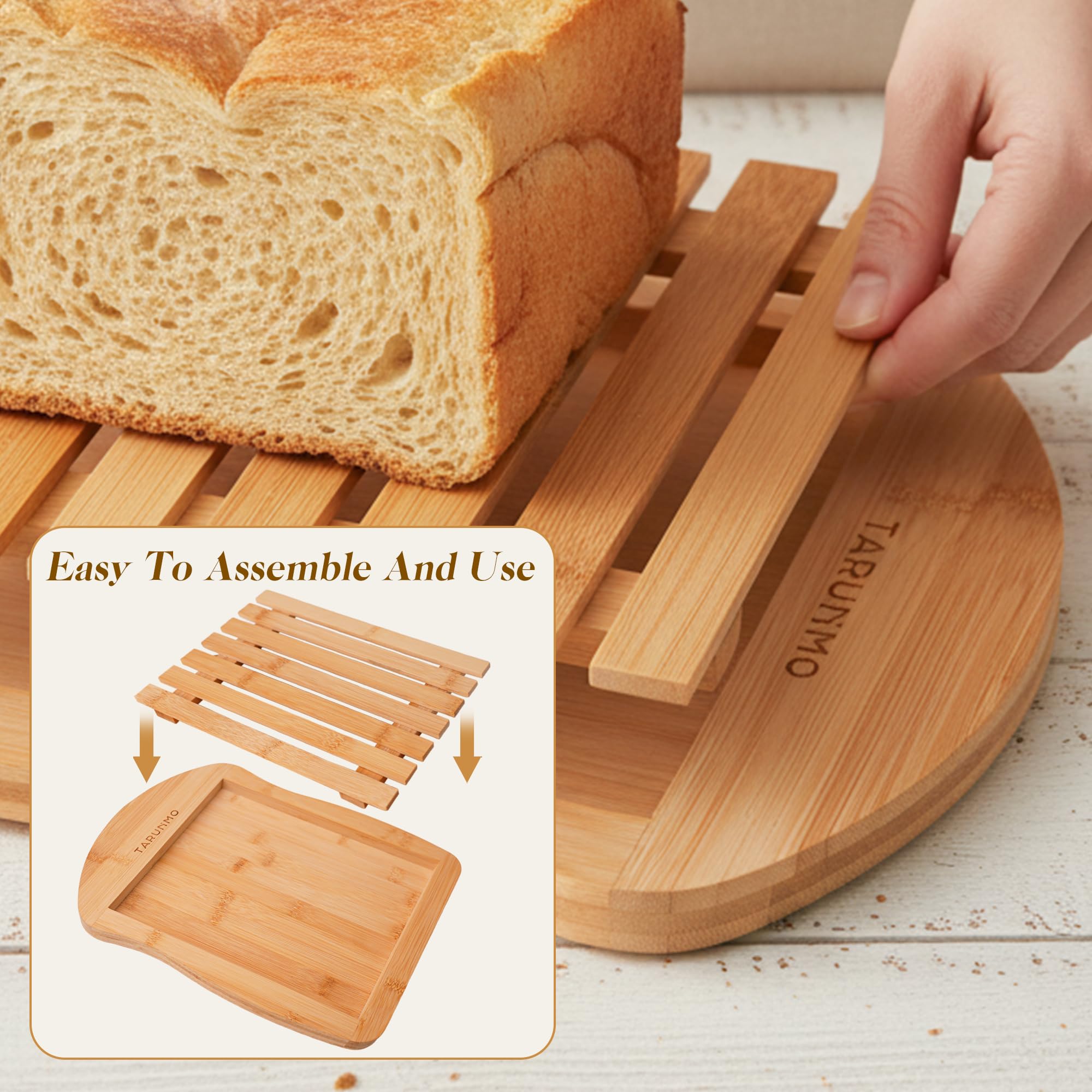 Tarunmo lightweight cutting board is easy to lift and handle