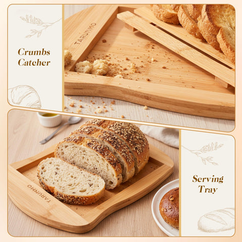 Tarunmo removable slotted panel cleans easily after bread cuts