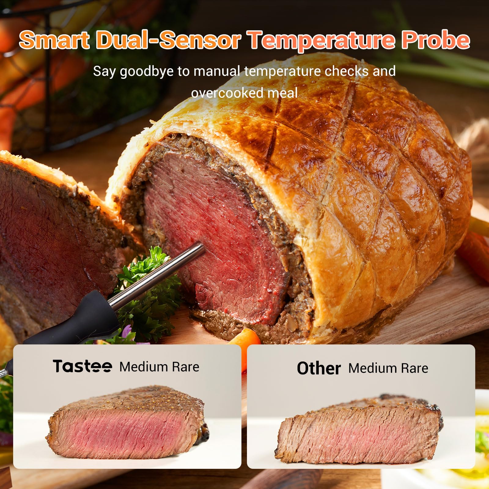 Tastee Air Fryer 8-in-1 presets simplify diverse meals for busy days.