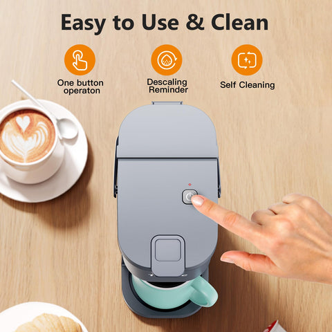 Tastyle 800-watt energy-saving coffee maker with auto shut-off