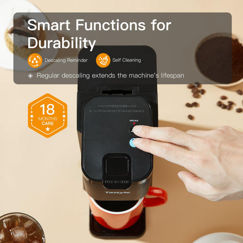 Tastyle Mini BPA-free plastic supports safe daily use.