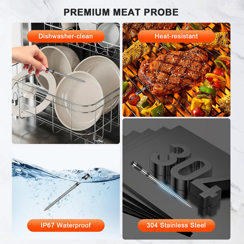 TASTYTI versatile compatibility with ovens, grills, and smokers for flexible cooking.