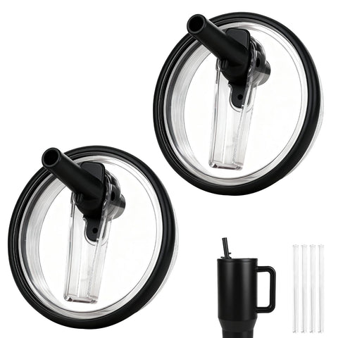 Tatamy 40oz HydroJug flip straw lid on travel bottle for leak-proof hydration