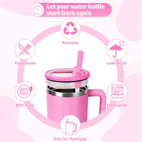 Tatamy dishwasher-safe lid image promotes everyday durability for HydroJug travelers.