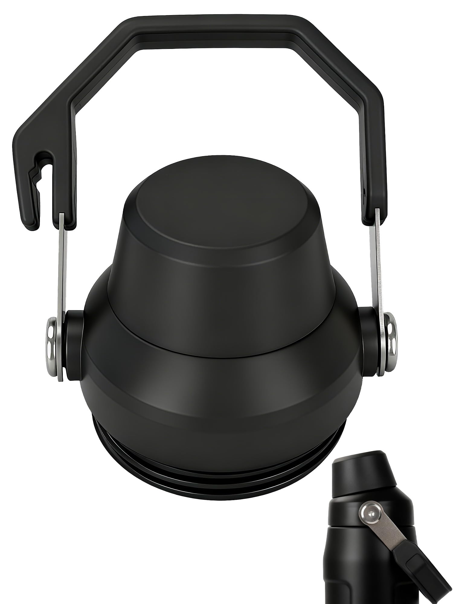 Tatamy Stanley IceFlow lid for 16oz bottle ensures leak-proof hydration on the go.