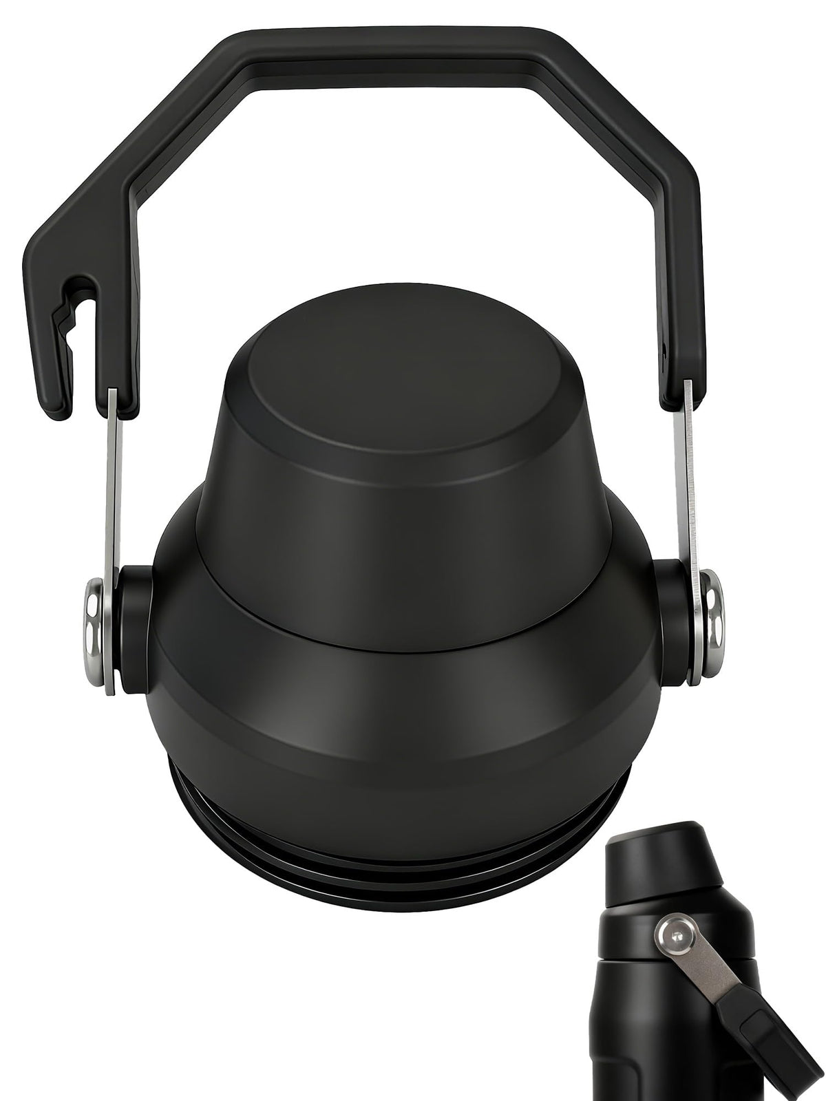 Tatamy Stanley IceFlow lid for 16oz bottle ensures leak-proof hydration on the go.