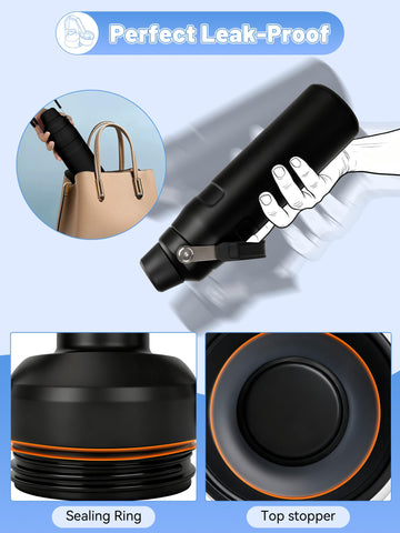 Tatamy replacement lid for 50oz IceFlow bottle promotes daily hydration.