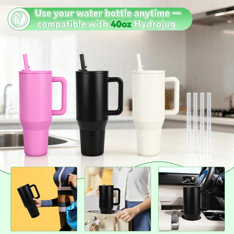 Tatamy travel set with lids and straws for adventures