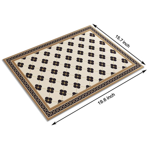 Tatibana dish drying mat with anti-slip backing keeps wet items in place.