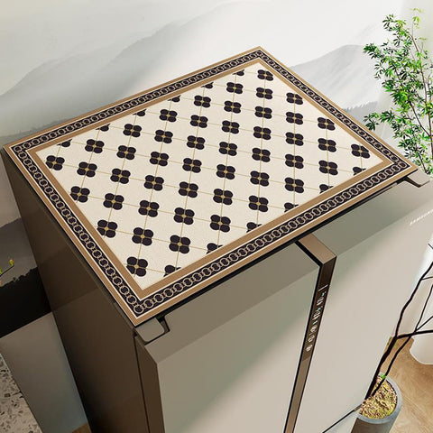 Tatibana dish drying mat stain-resistant surface maintains a tidy kitchen look.