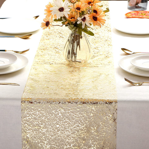Tatuo birthday dinner table decoration runner creates celebratory mood