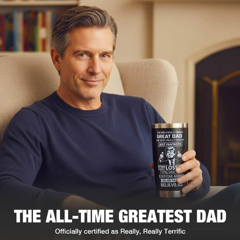 Tawazi best-dad-ever design shown, a playful gift idea for dad.