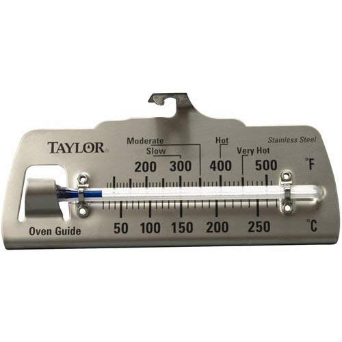 Taylor 5921n dial display helps monitor oven heat during baking.