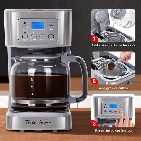 Taylor Swoden reminder LED signals cleaning cycles for maintenance.