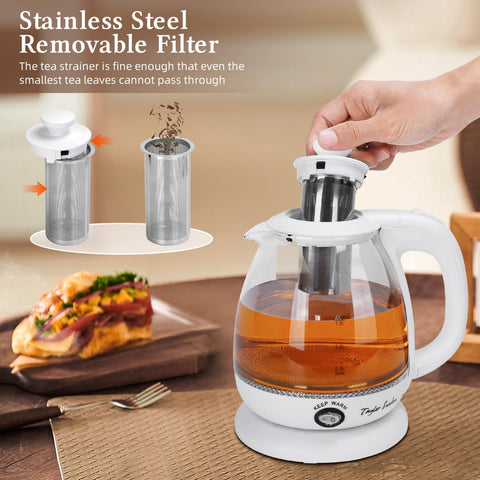 Taylor Swoden removable tea infuser for loose leaf or bagged tea brewing