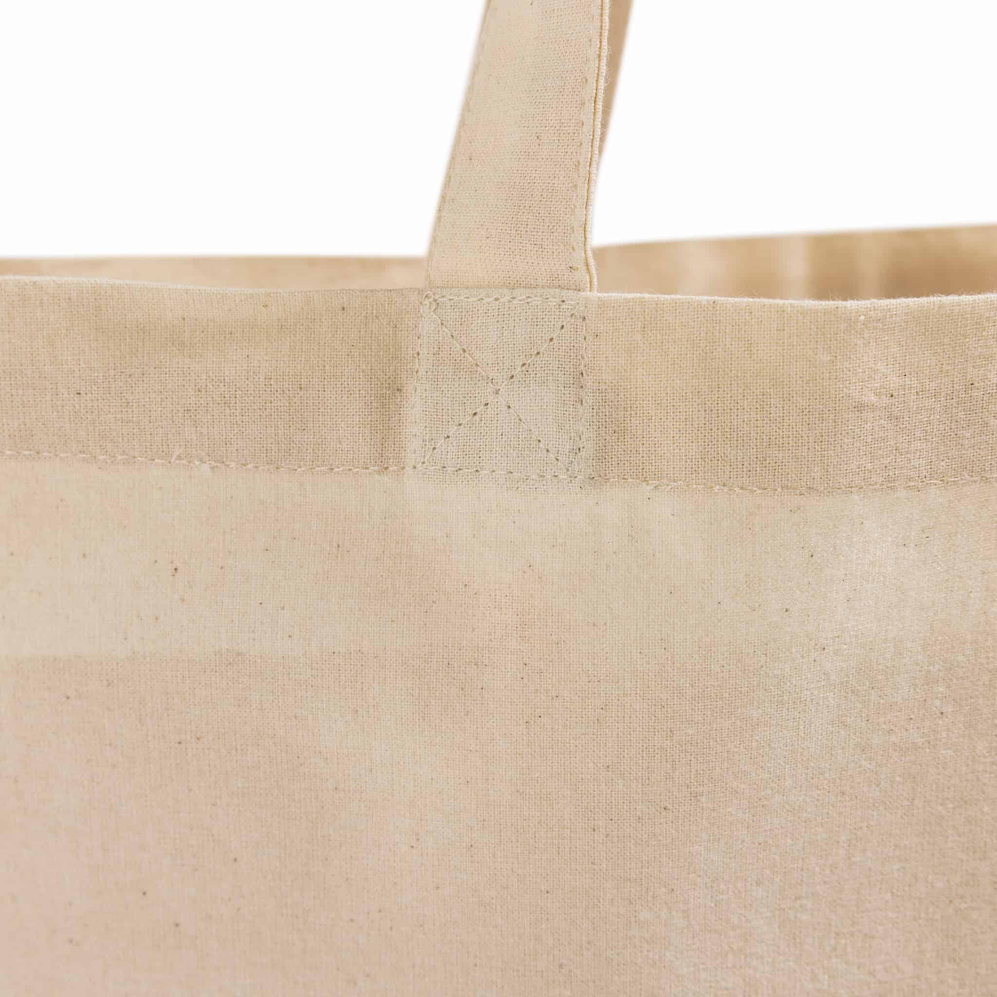 TBF 21-inch self-fabric handles support shoulder or hand carrying.