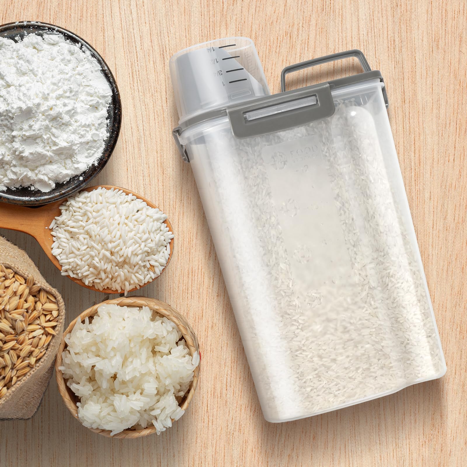 TBMax BPA-free durable plastic suitable for fridge or pantry