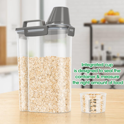 TBMax BPA-free material ensures safe storage of dry foods
