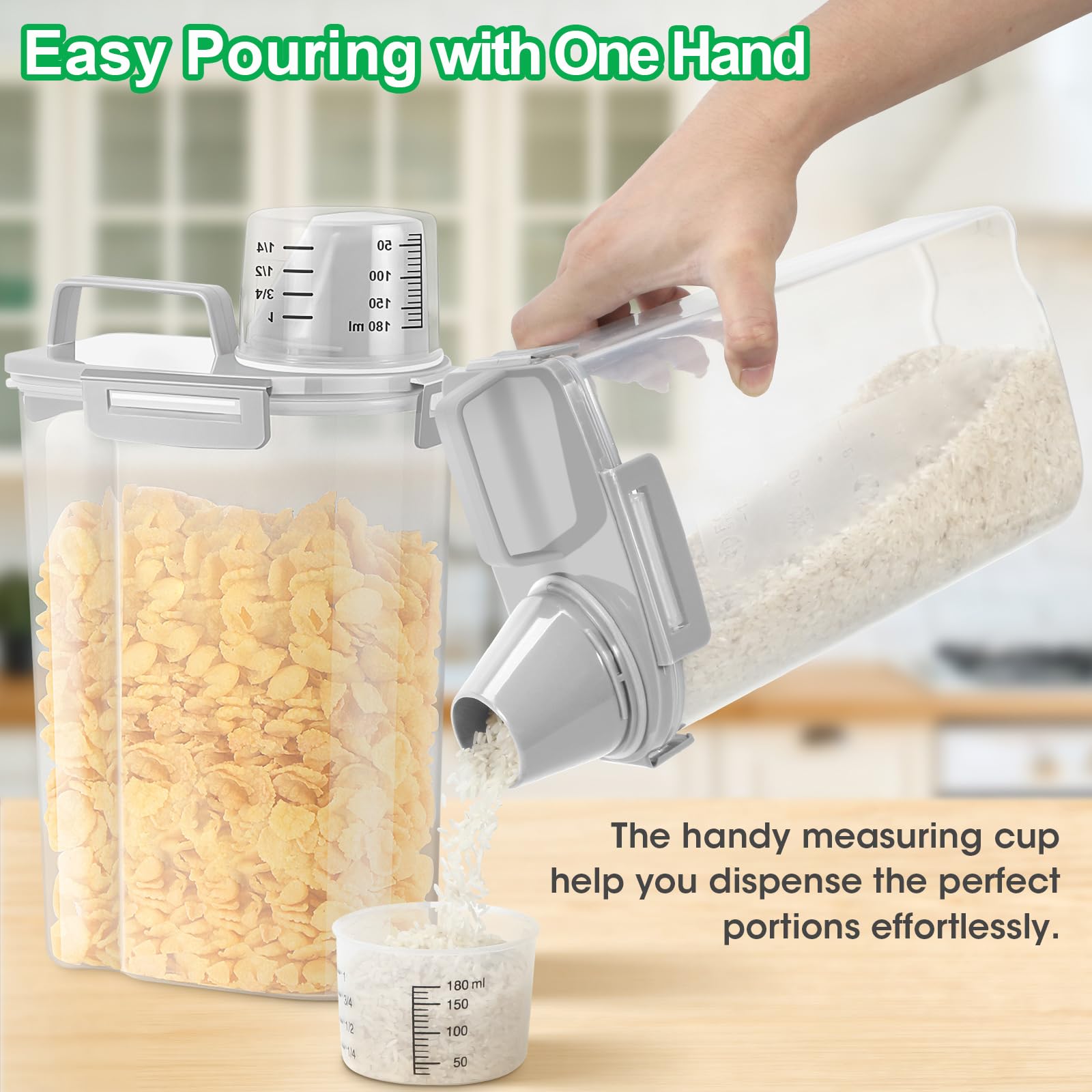 TBMax slim pantry container ideal for small spaces and organized shelves