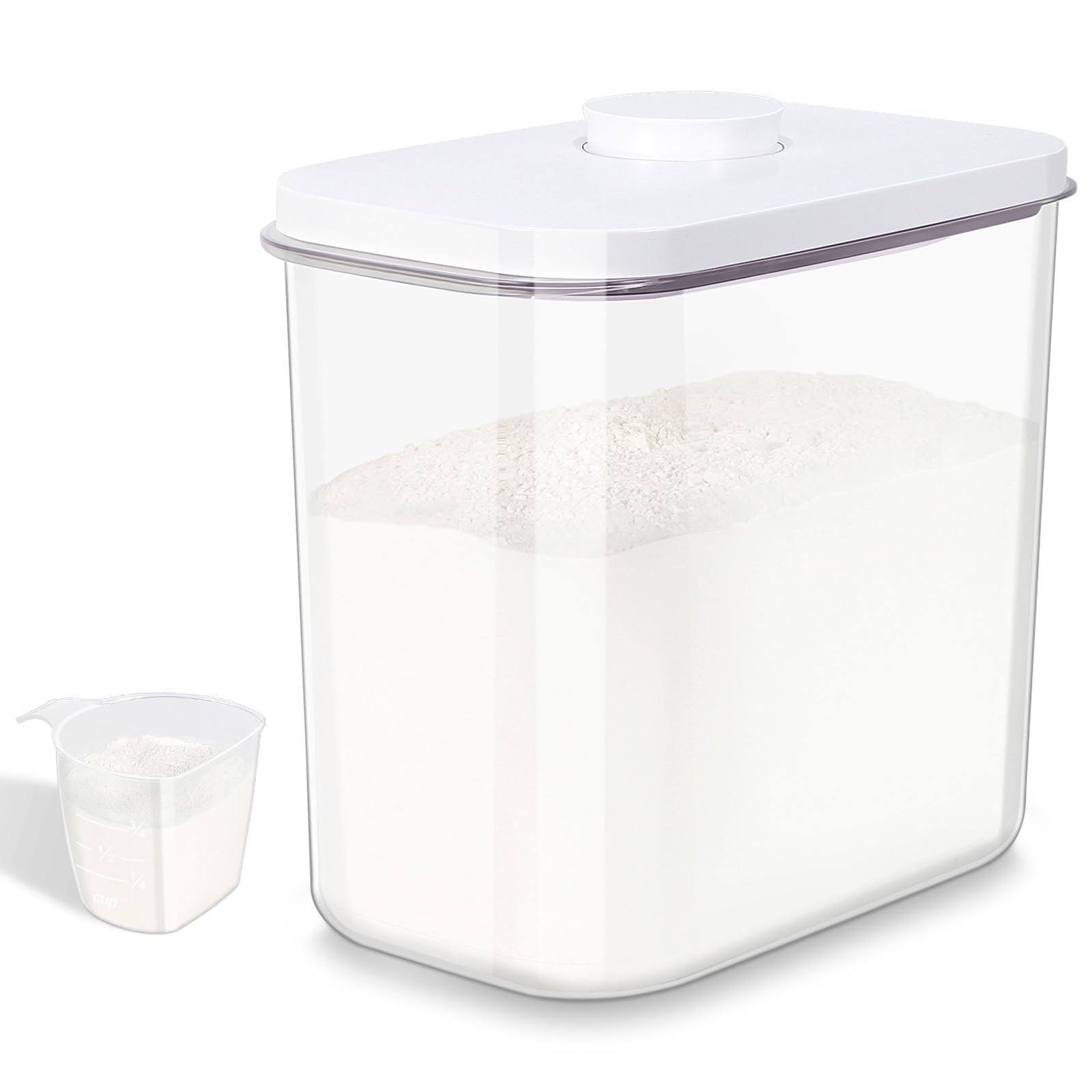 TBMAXS Transparent Design helps locate rice, flour, or sugar quickly.