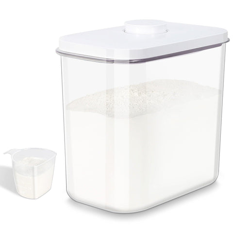 TBMAXS Transparent Design helps locate rice, flour, or sugar quickly.