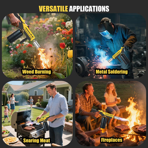 TBTeek propane torch portable design suits backyard grilling and RV trips