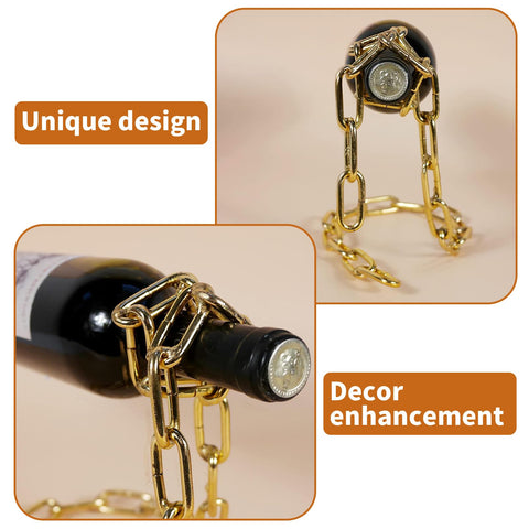 TBWHL sturdy wine holder provides stable support