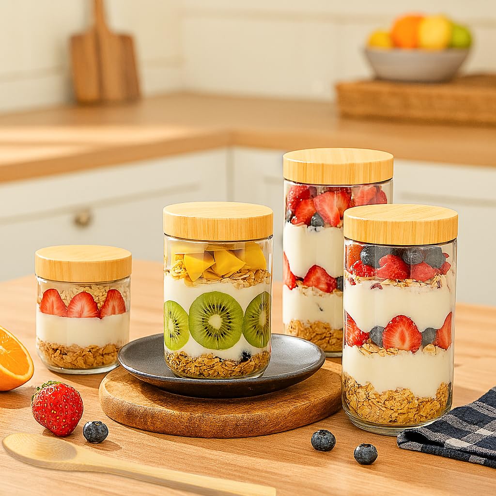 TBWIND leakproof travel jar fits in bag for commute breakfasts