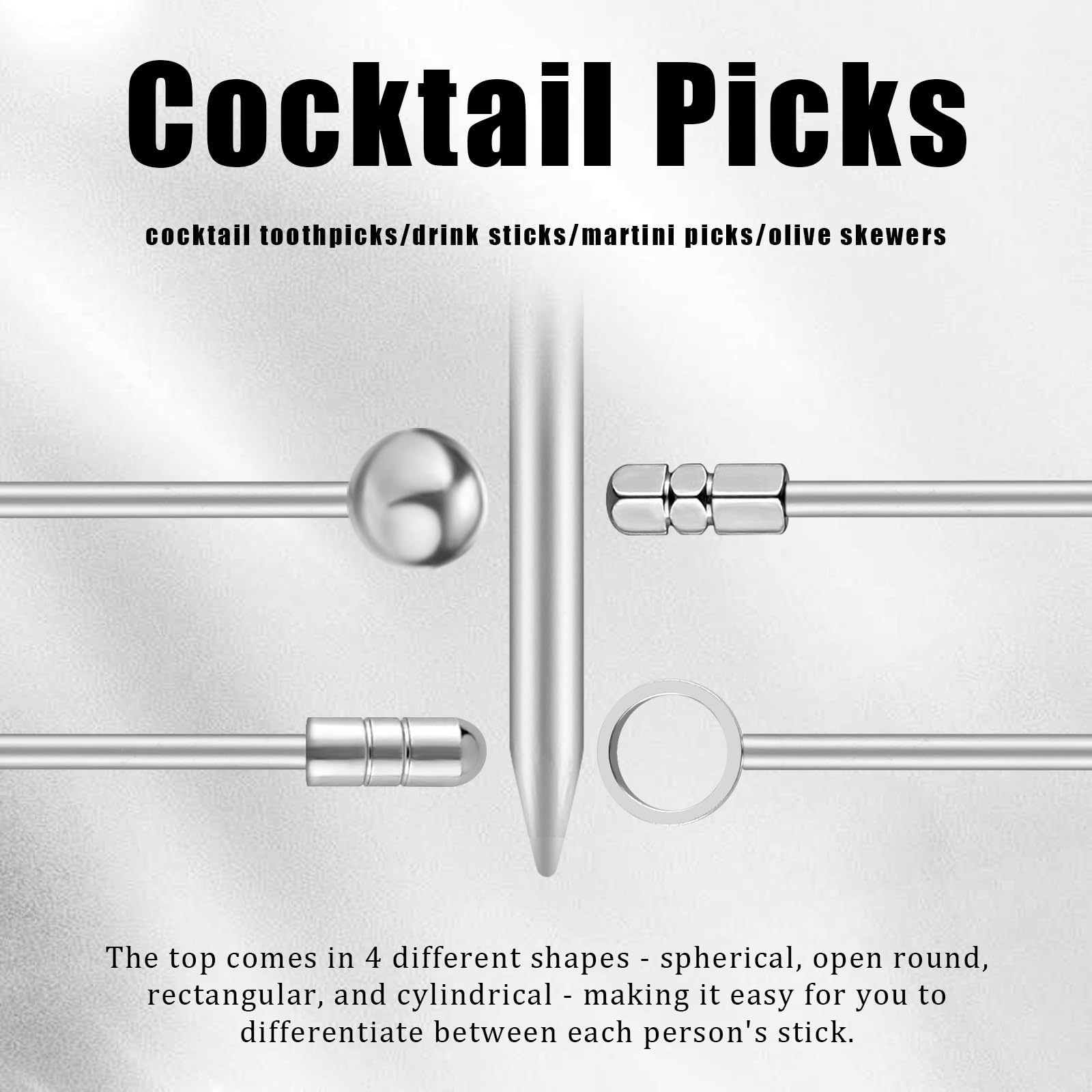 tchrules Bloody Mary skewers 11 cm fit standard glasses