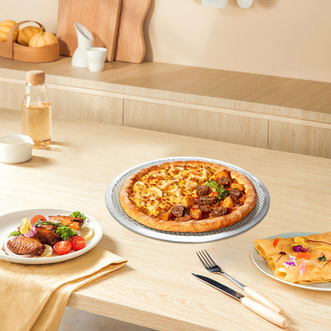 tchrules pizza screen dishwasher-safe design label for quick cleanup