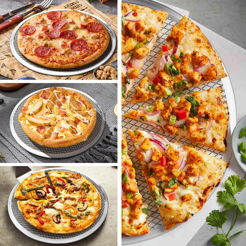 tchrules pizza screen multi-use for baking bread and cookies