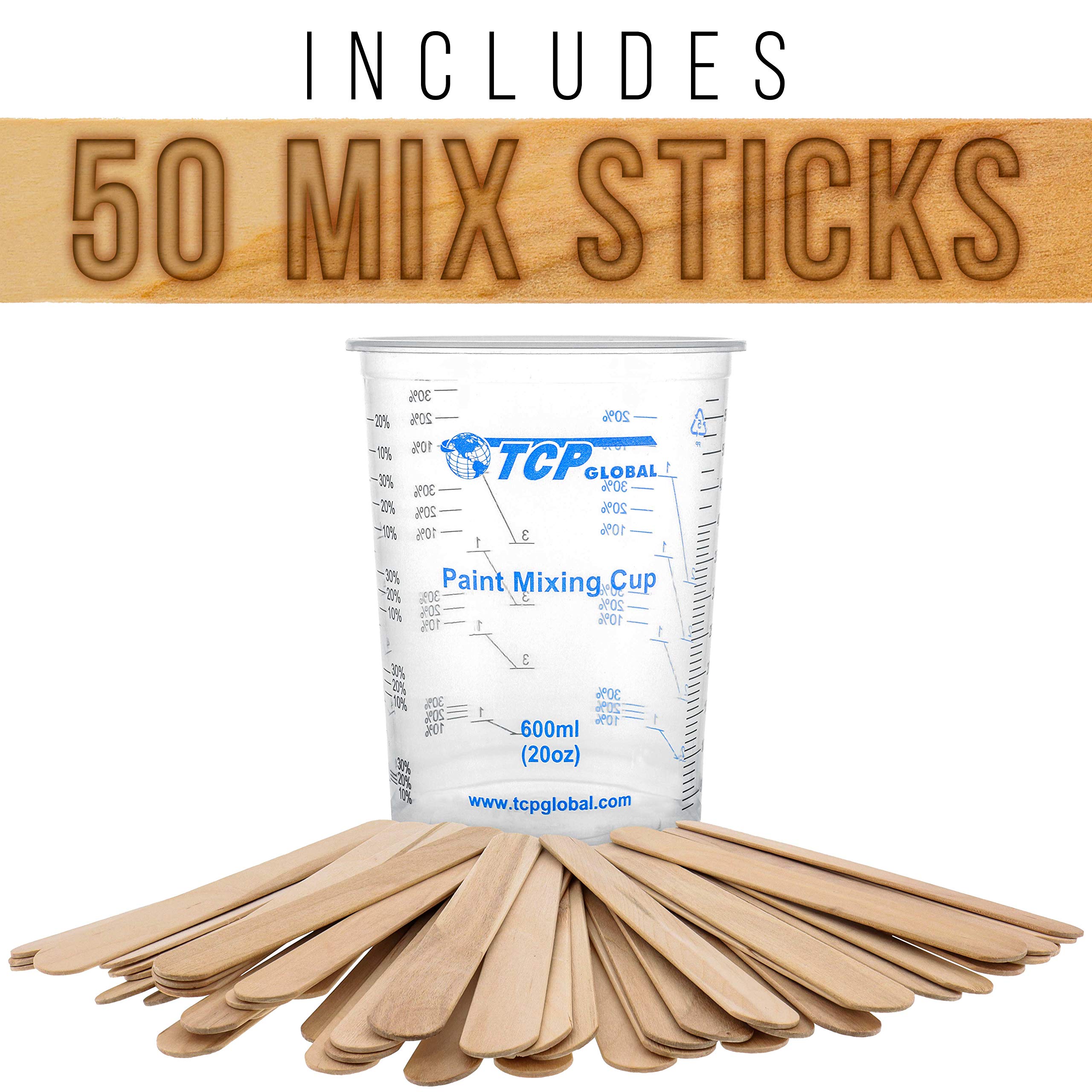 TCP Global disposable cups for arts crafts epoxy and kitchen tasks.
