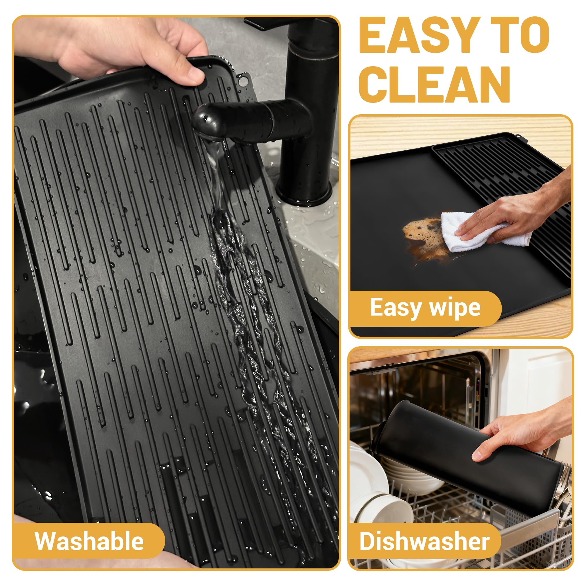 TCULOSD removable drying section aids quick drying after use.