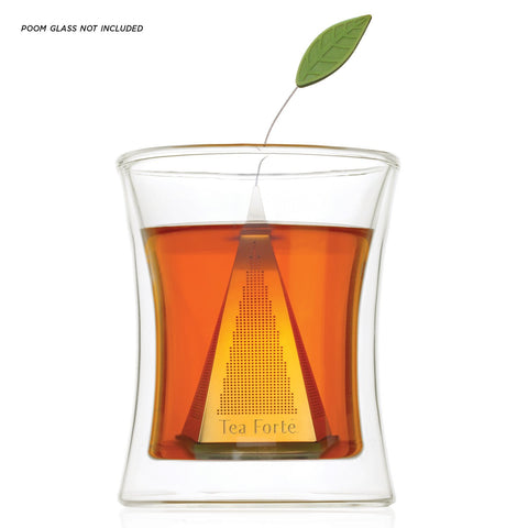 Tea Forte gift-ready infuser pairs with ceramic trays for tea moments.