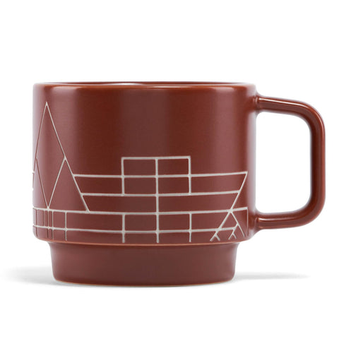 Tea Forte Terra teacup close surface design for elegant serving