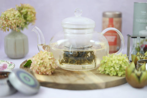 Teabloom deep infuser basket concentrates flavors for richer cups.