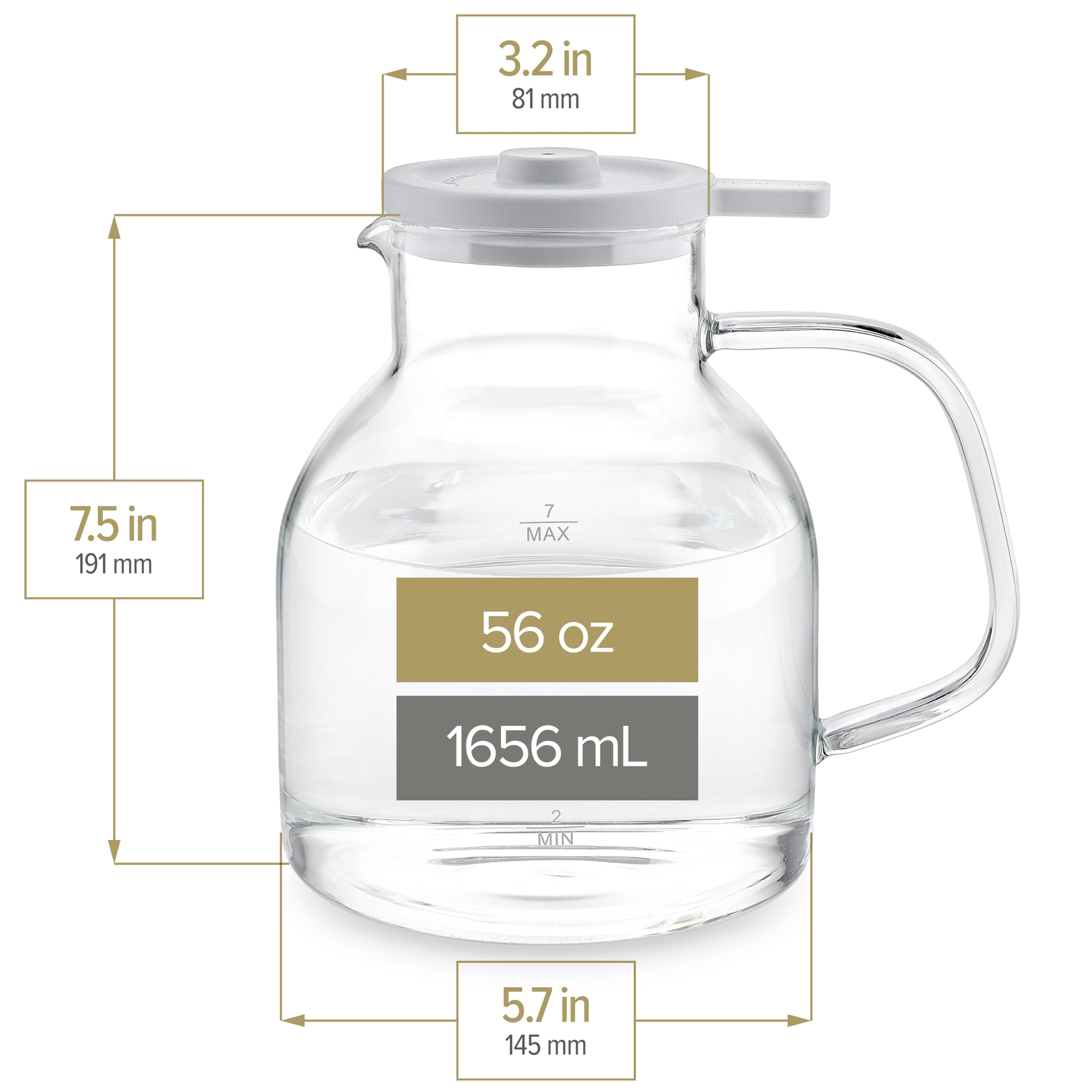 Teabloom Purity Kettle whistle signal alerts when ready.