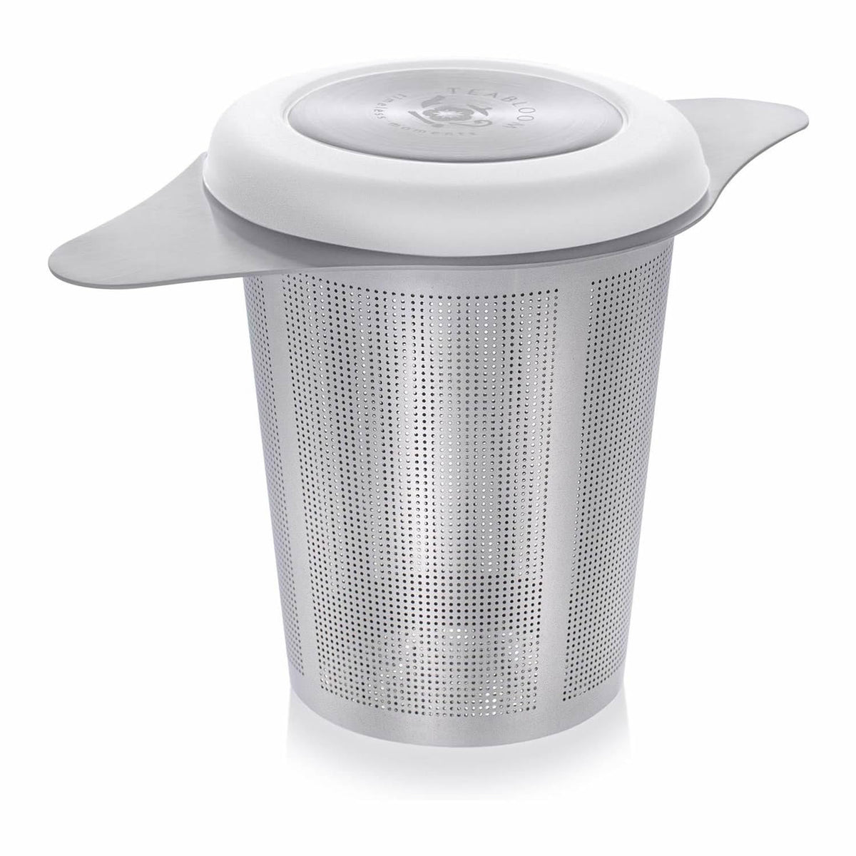 Teabloom Universal Tea Infuser full-pot fit for teapots and large cups, versatile brewing.
