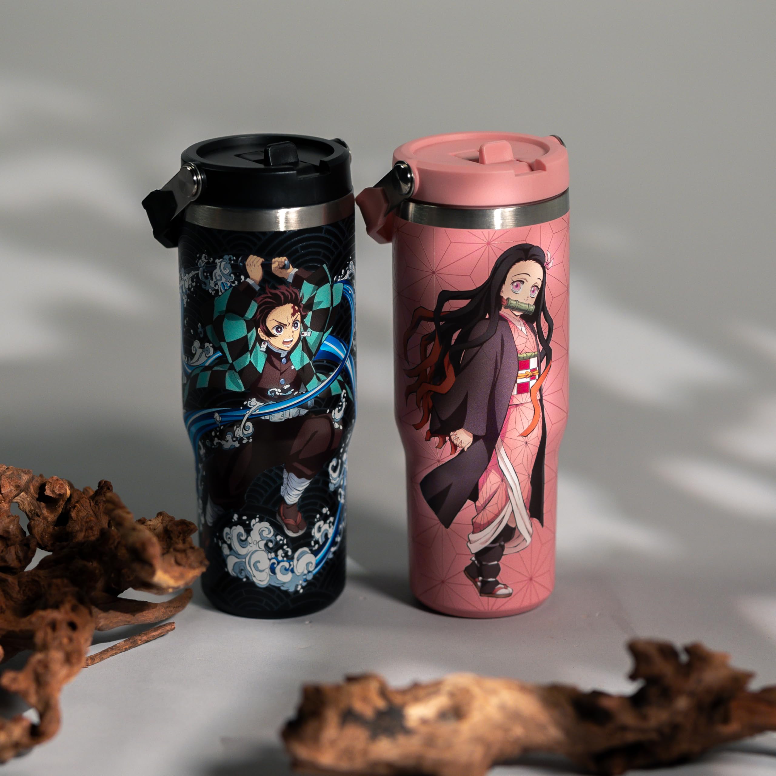 Team Liquid Tanjiro tumbler fits car cup holders