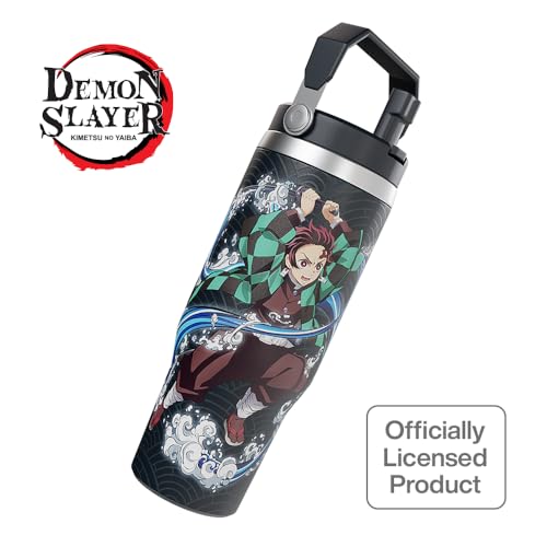 Team Liquid Demon Slayer art on tumbler keeps beverages cool