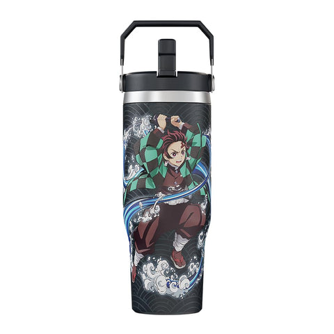 Team Liquid Tanjiro tumbler with lid keeps drinks at the right temperature