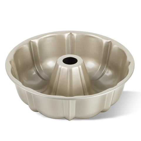 TeamFar 10-inch nonstick cake pan with easy release for clean baking.